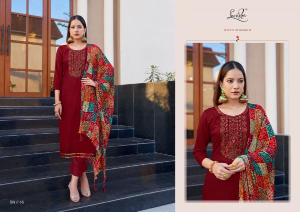 Levisha Nivisha Rayon Designer Dress Material Collection